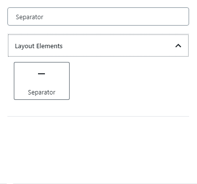 Separator