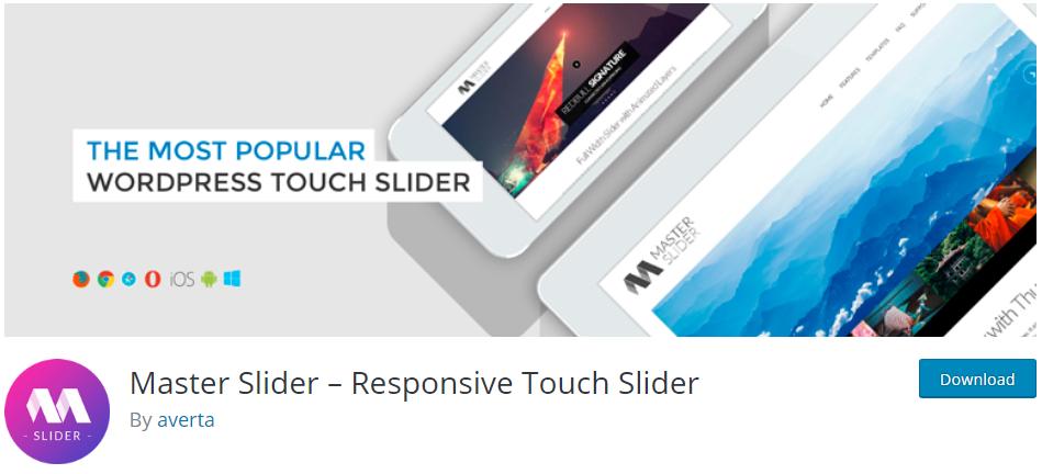 Master Slider Plugin